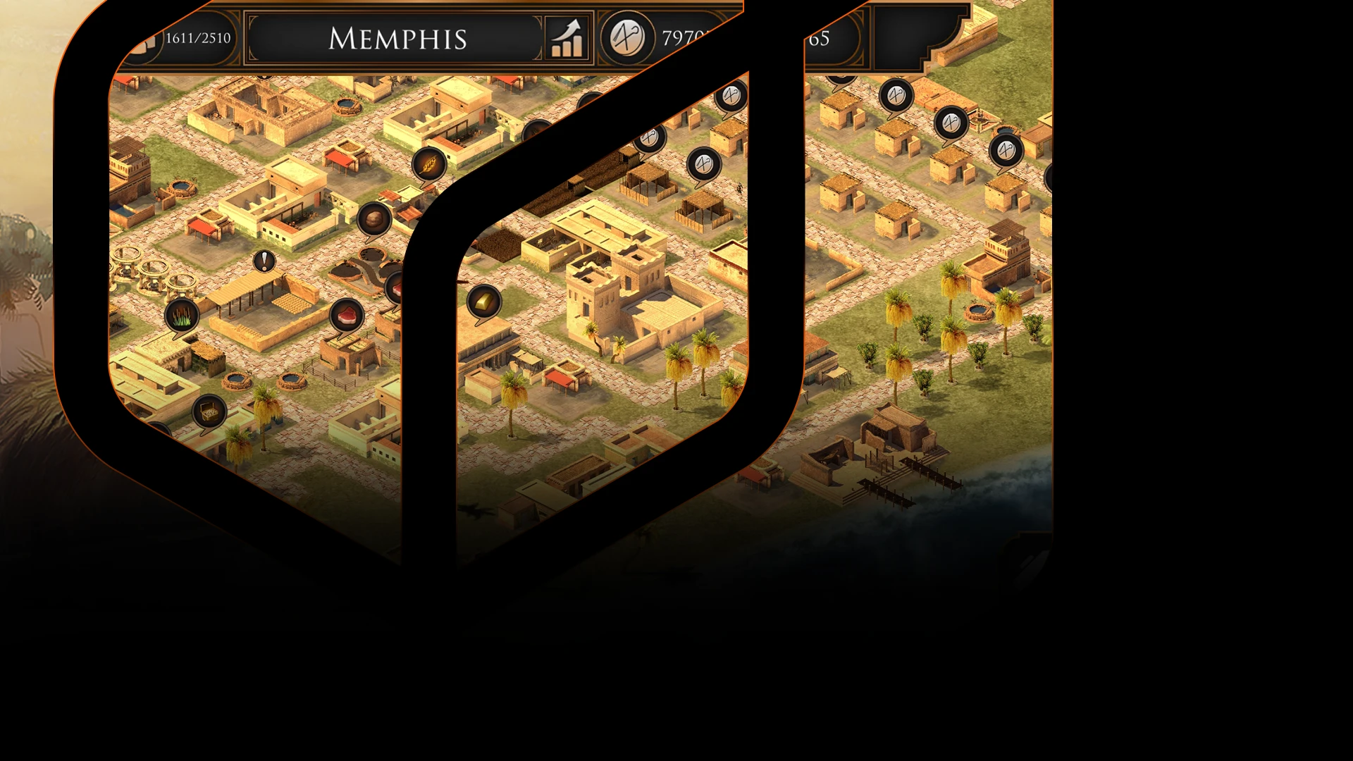 <span style="text-align: center;">Builders of Egypt<br><span class="mgm-outline">Mobile Game<span></span>
