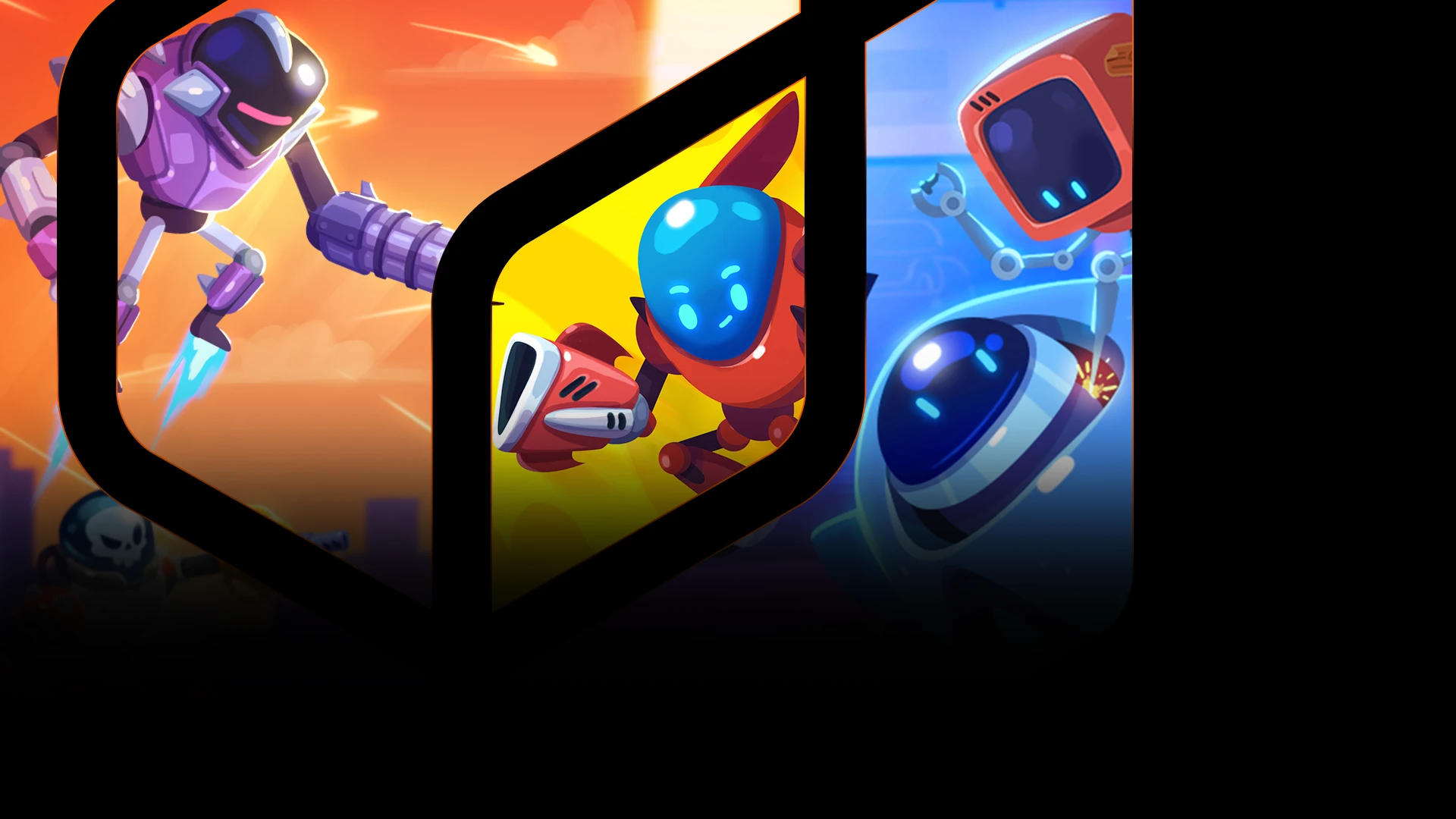 <span style="text-align: center;">Robo Wars</br><span class="mgm-outline">Mobile Game<span></span>